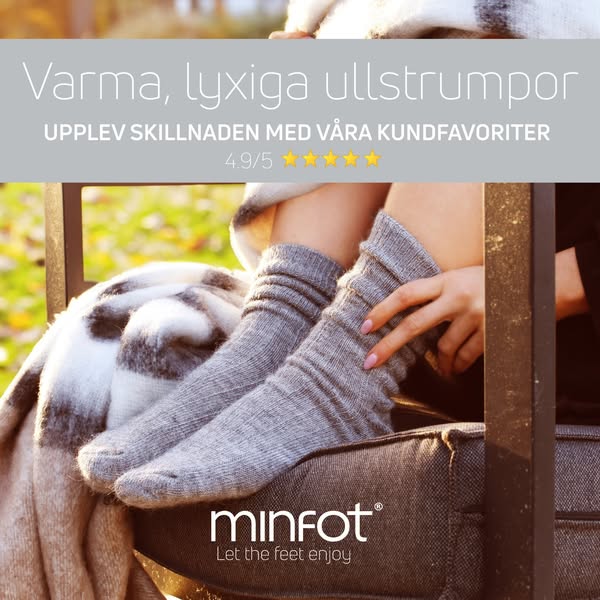 Sköna fötter, även på kalla golv
