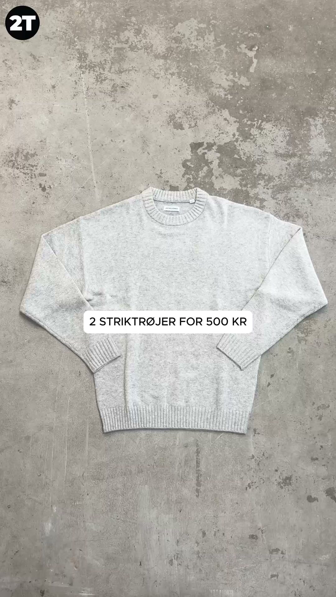 2 STRIKTRØJER // KUN 500 KR