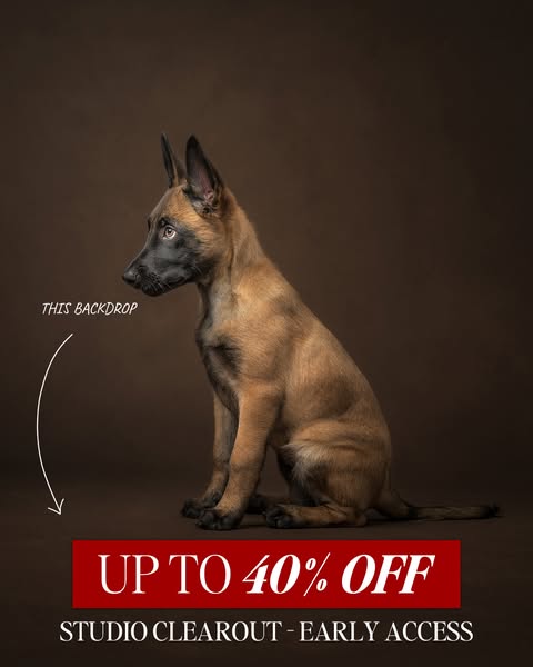 Studio Clearout, up to 40% off