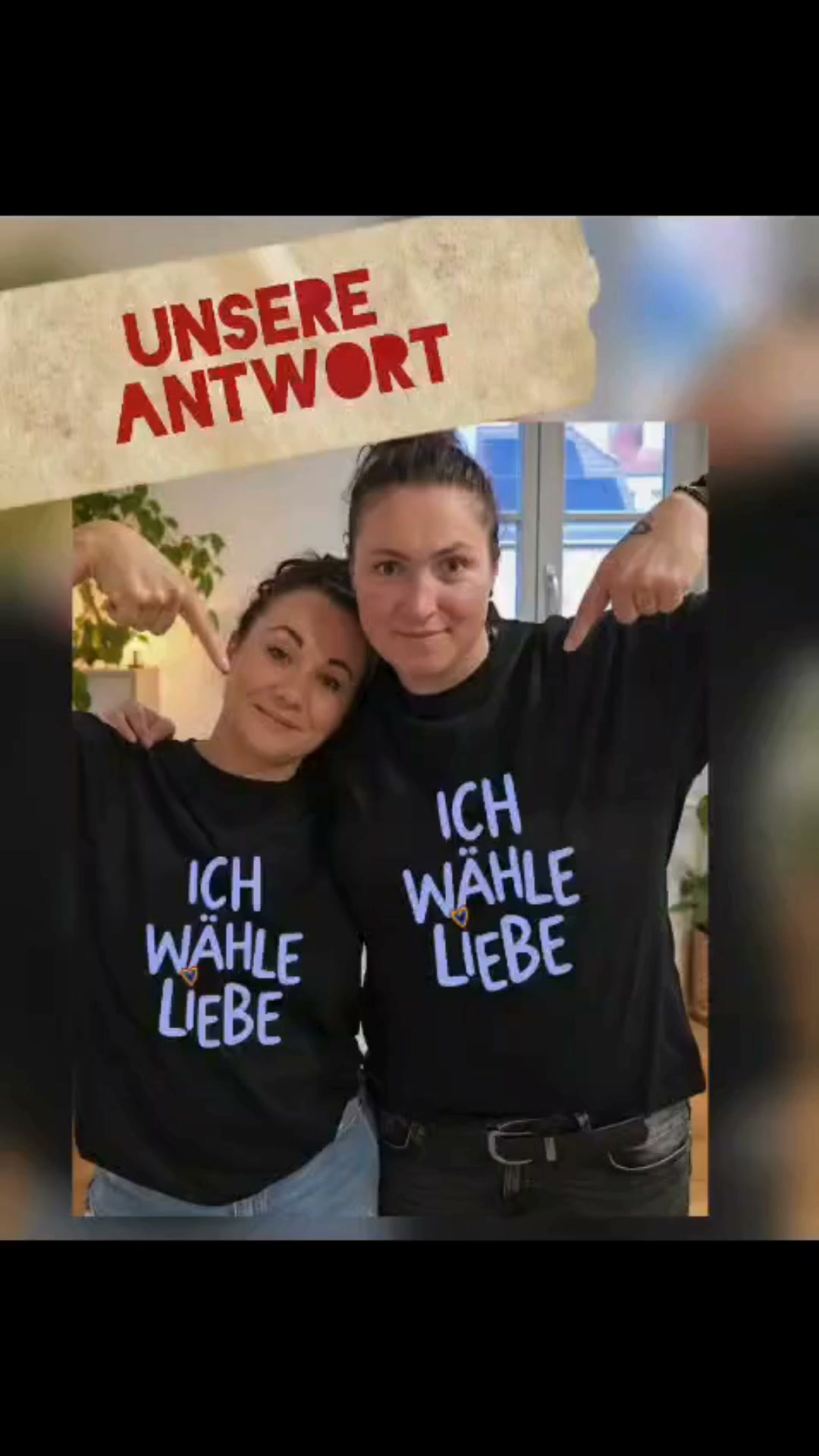 Liebe ist immer eine gute Wahl.