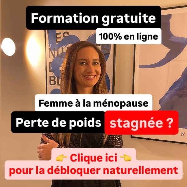 Atelier Perte de Poids à la Ménopause