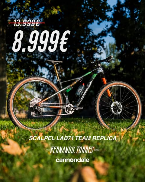 Cannondale Scalpel Lab71 - Descuentos Únicos