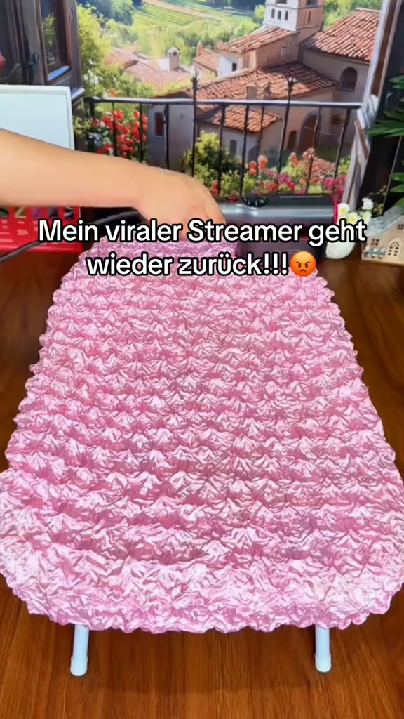In 15 Sekunden heiß. Falten weg in einem Zug.