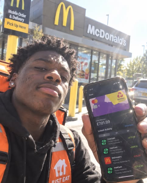 They give £8 bonus after downloading