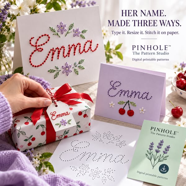 600 numbered designs.