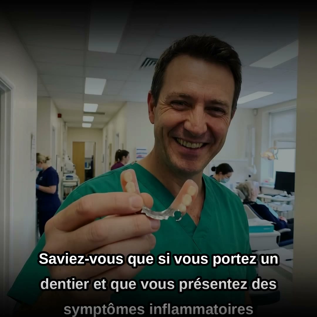 Vous portez un dentier ? Alors lisez ceci