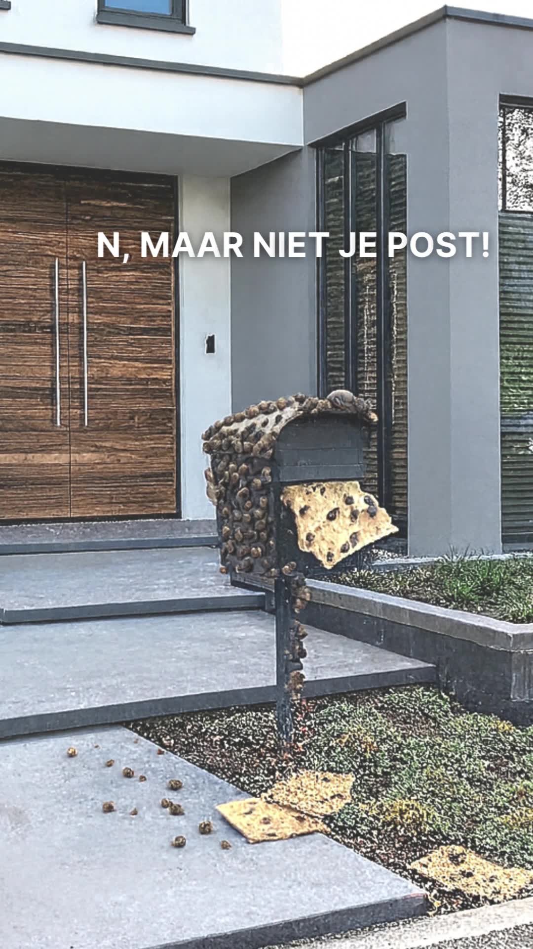 Hou je post veilig, ook tegen slakken