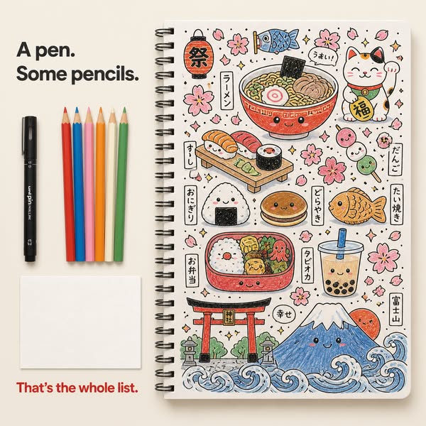 Learn The Art Of Japanese Kawaii Doodling