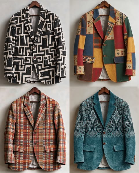 Retro Blazer, Bold Personality