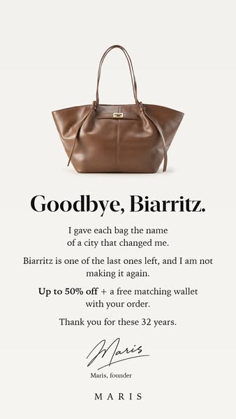 Closing Sale 50% OFF + Free wallet