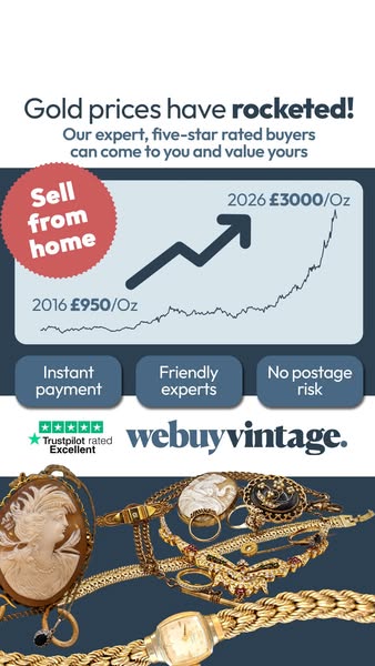 Sell Your Jewellery & Antiques From Home
