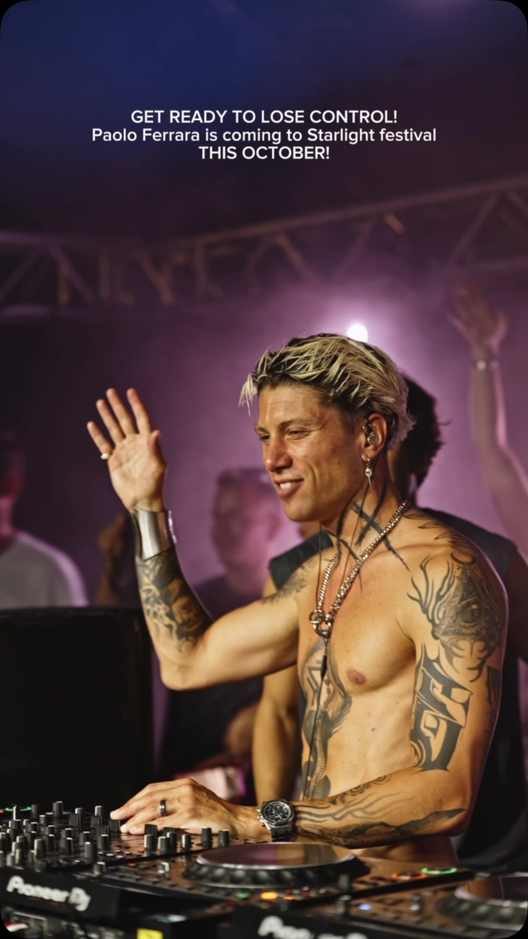 Anúncio de Starlight Festival