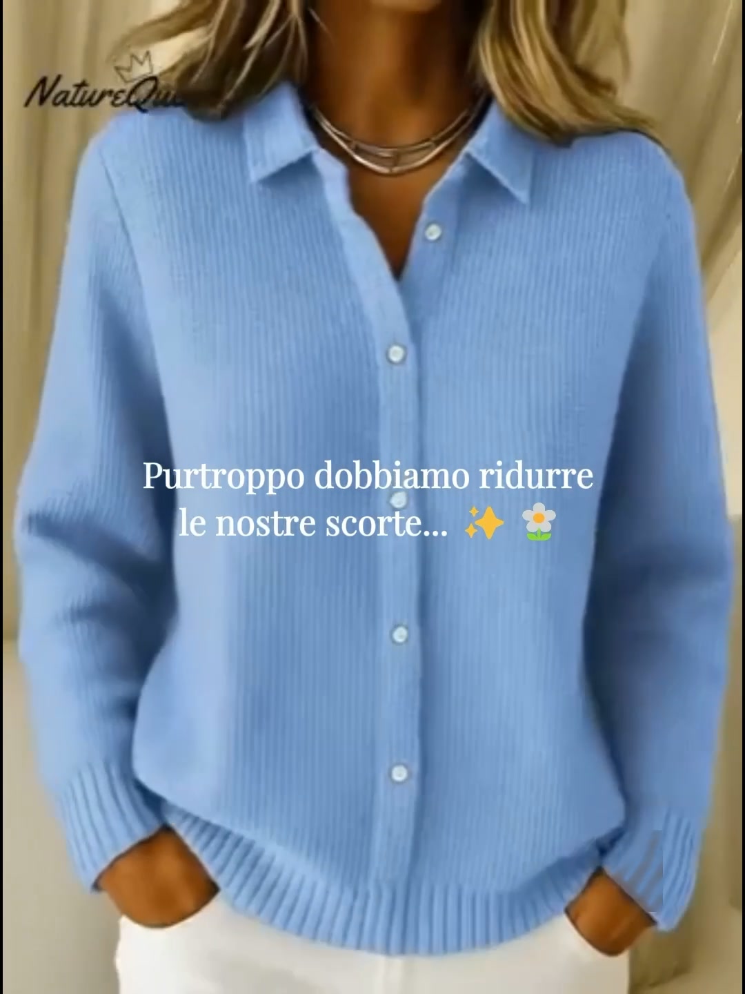 Caldo come un maglione, curato come una camicia