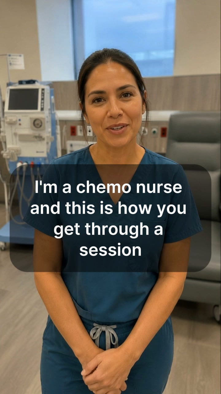 I used to think it was just the length of the chemo session.