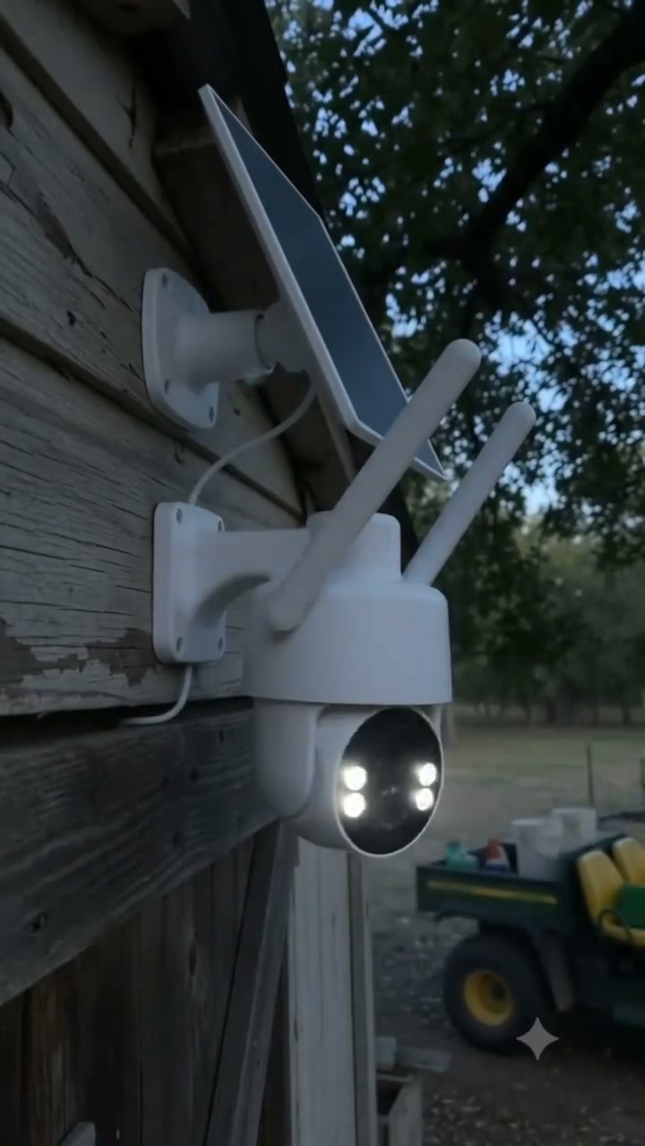 A "security camera" that doesn't need electricity.