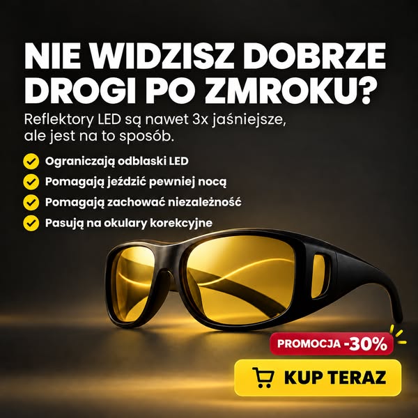 Koniec z oślepiającymi światłami po zmroku!