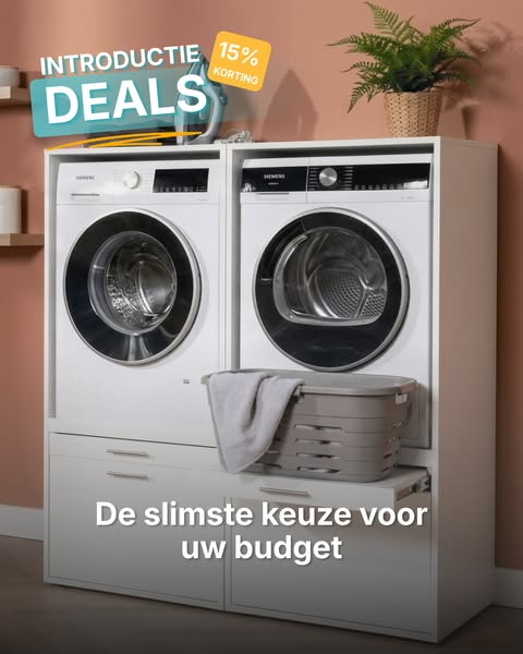 15% korting + gratis verzending!