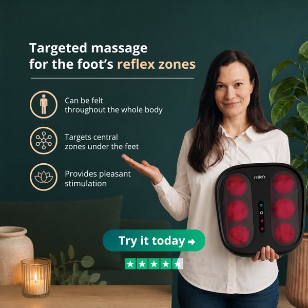 Say goodbye to heavy, tired feet