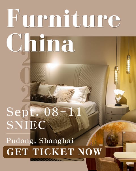 Furniture Expo China, 7-11 September, 2026