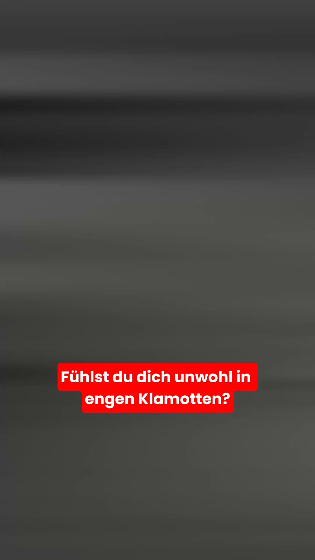 Sanduhrfigur ab dem ersten Anziehen