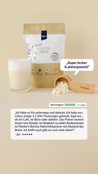 Haferdrink neu gedacht: Perfekt löslich, nachhaltig & einfach lecker!