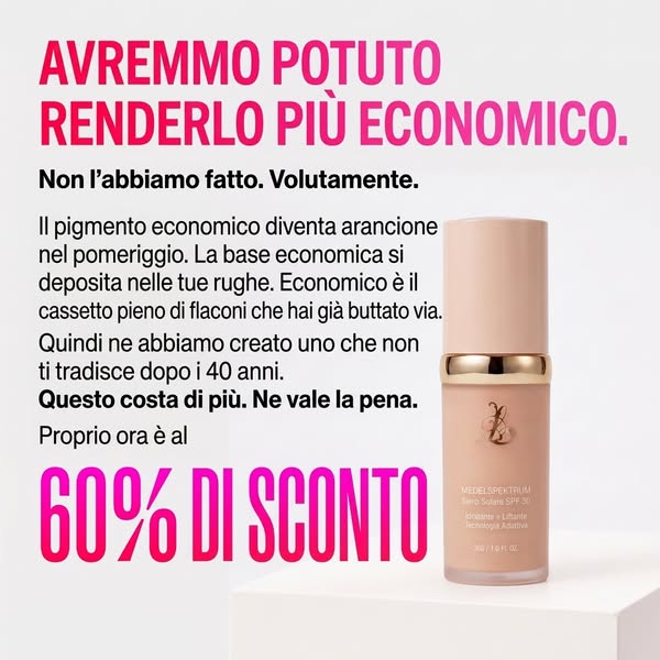 Si, costa di piu. Ed e proprio questo il punto.