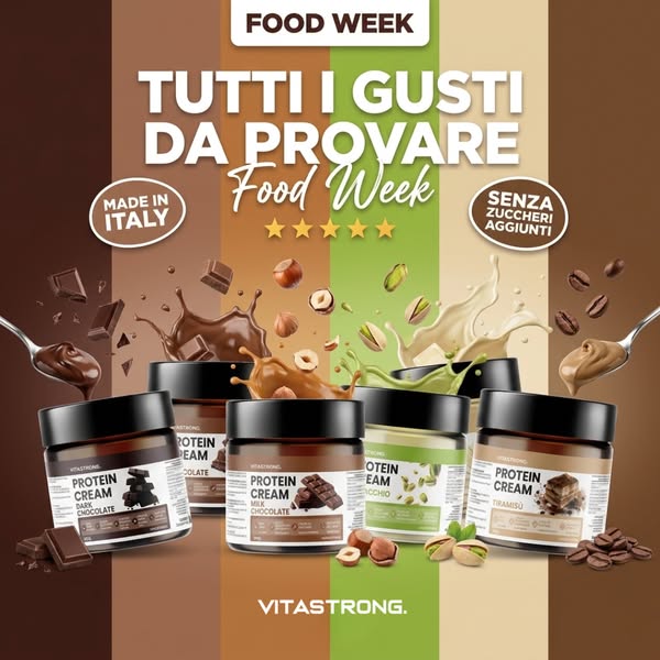 Food Week: Protein Cream al 50%