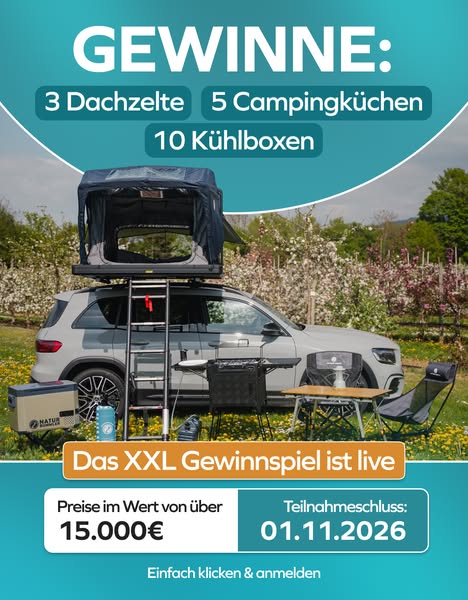 XXL Dachzelt Gewinnspiel!
