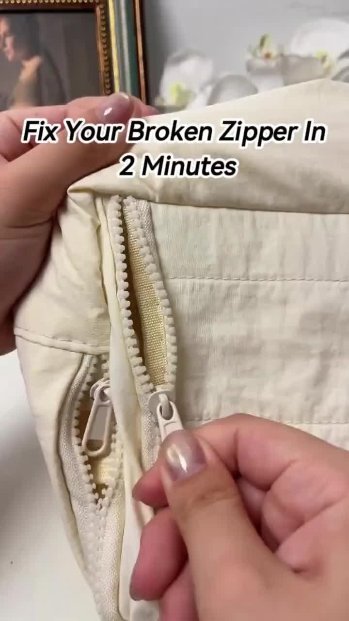 Fix Your Broken Zipper in Seconds!