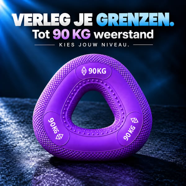 Tot 90 KG weerstand. Kies jouw niveau.