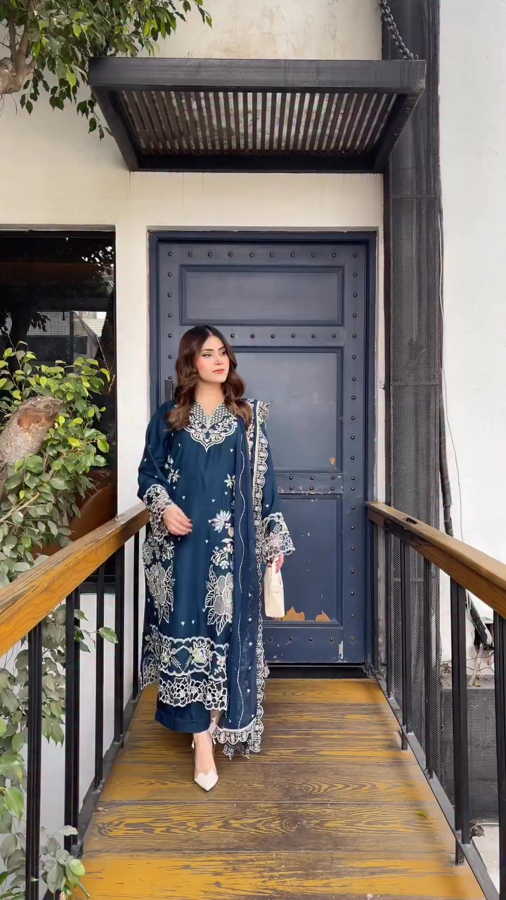 Embroidered Viscose | Ready to wear