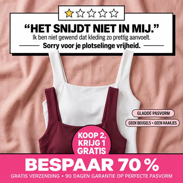 Het is een bh-loos 2026