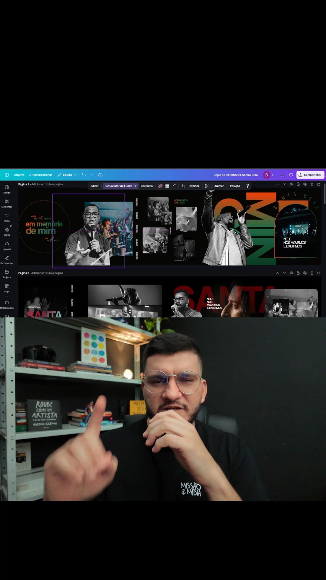 Anúncio de designerdamissao