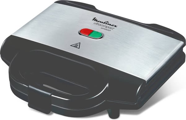 Sanduicheira MOULINEX UltraCompact SM156D211 (700 W - Inox)