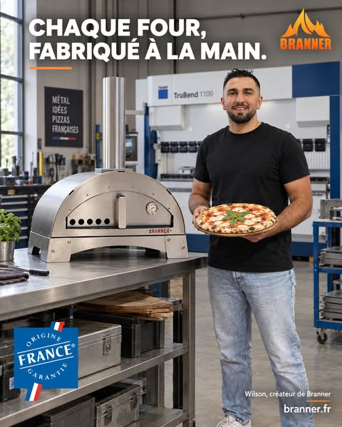 Chaque four, fabriqué à la main.