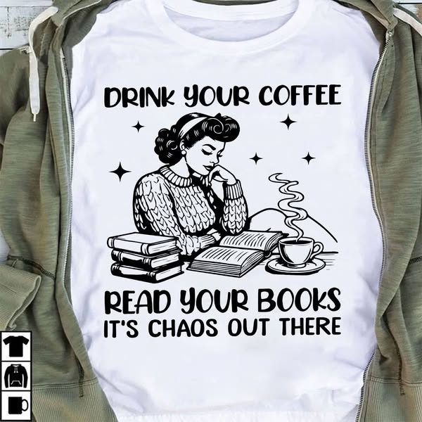 Drink Your Coffee Read Your Books