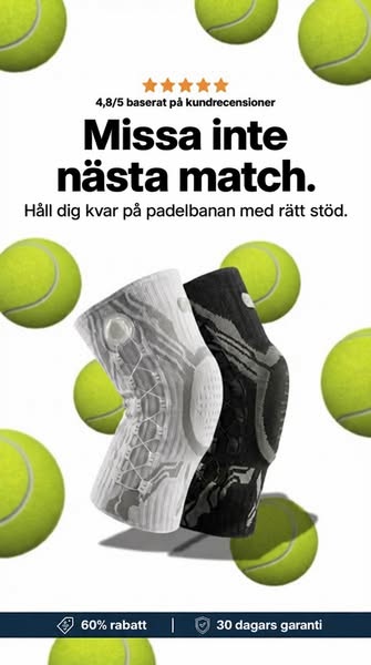 Säg adjö till stöd som glider ner.