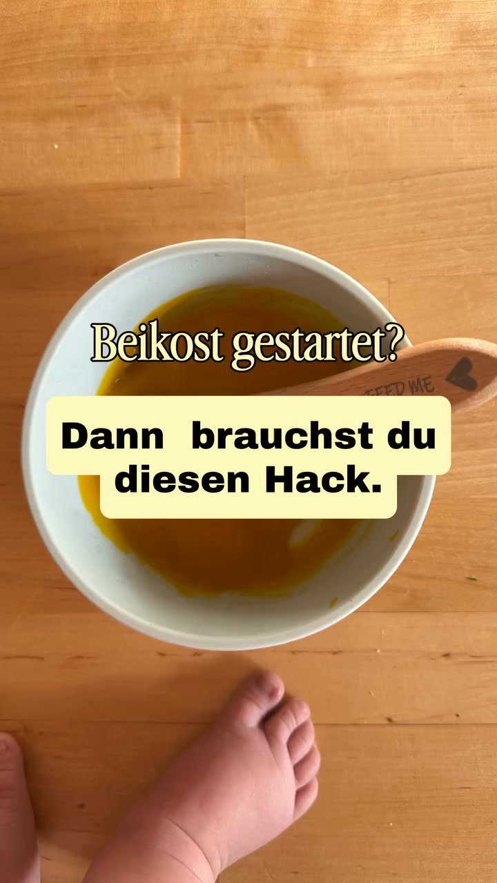Weniger Stress in der Beikostzeit. Mehr Zeit für dein Baby.
