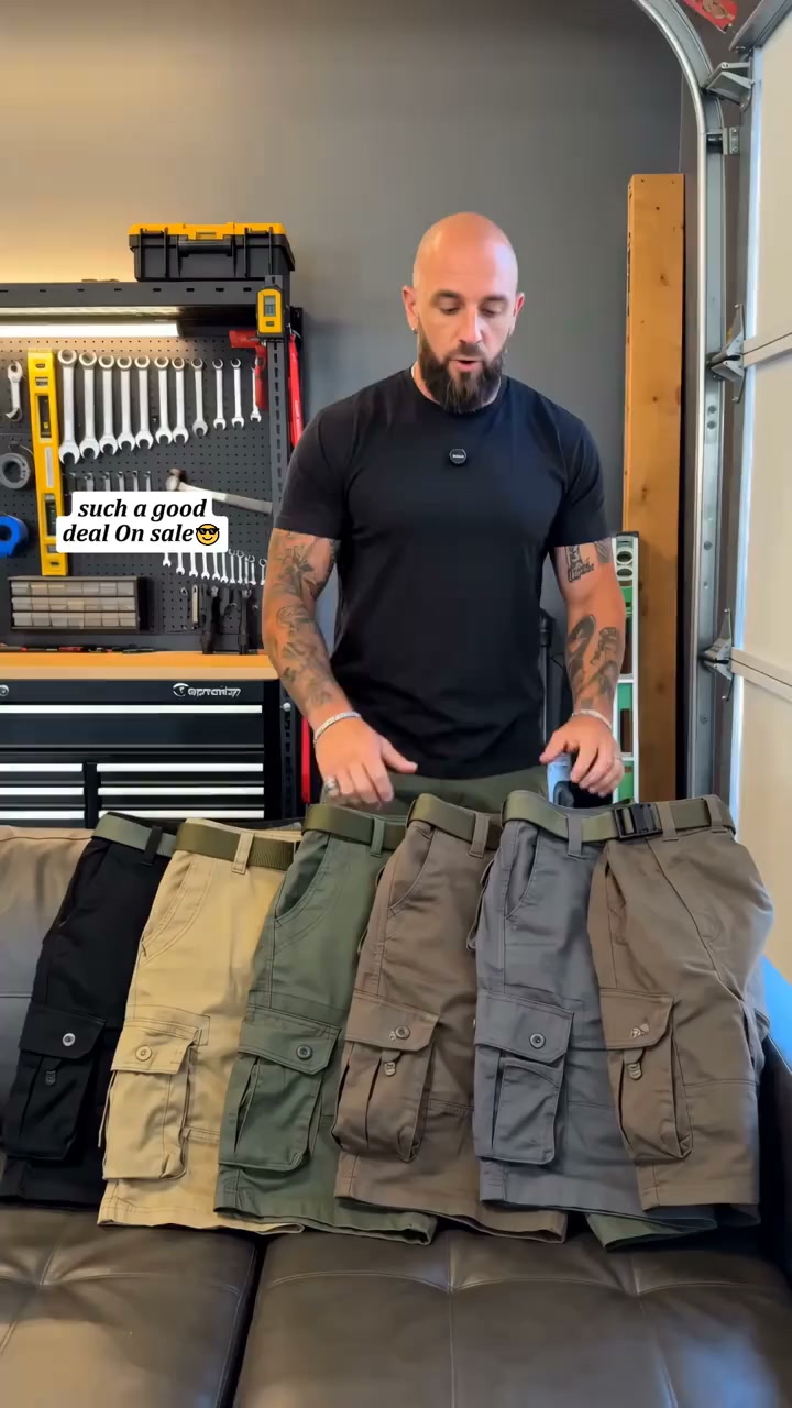 Tired of Shorts That Rip & Lack Pockets? Try Our Tactical Cargo Shorts