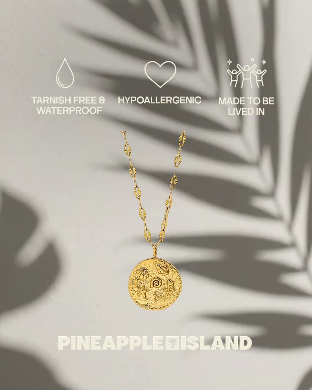 Waterproof jewellery