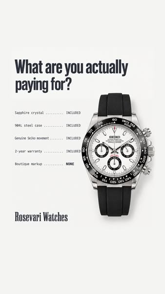 Paying for the watch. Not the name.
