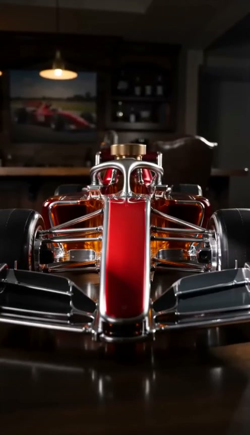 Racing Car Whiskey Decanter – Ultimate Bar Centerpiece!