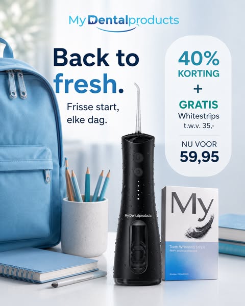 40% korting + gratis whitestrips