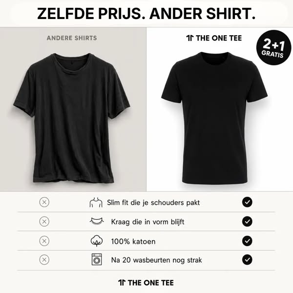 Zelfde prijs. Veel beter t-shirt.