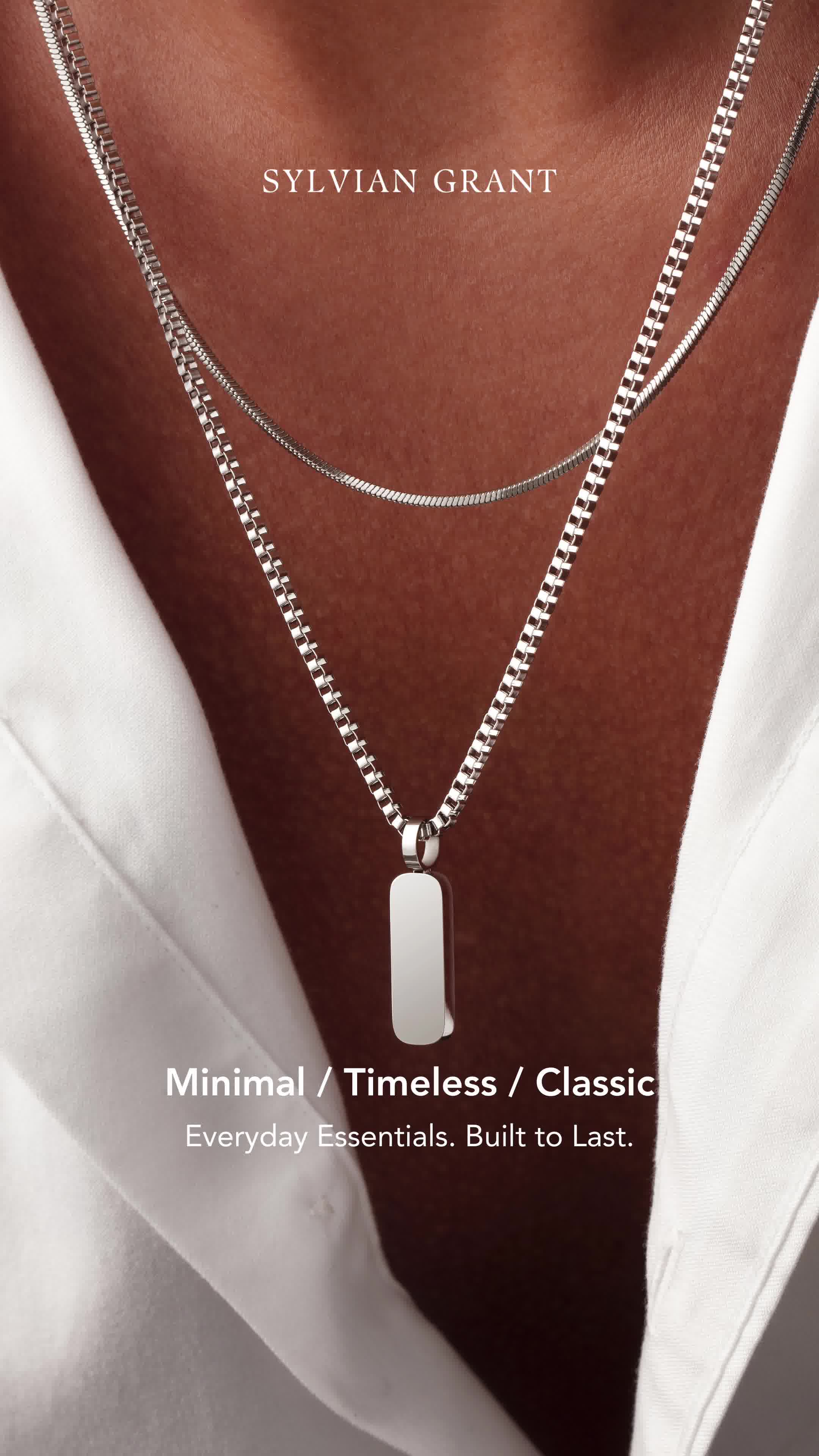 Minimal Pendant Duo