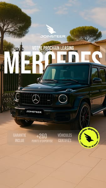 Mercedes dès 549€ / mois