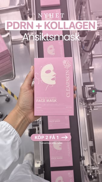 PDRN + Kollagen i 1 mask!