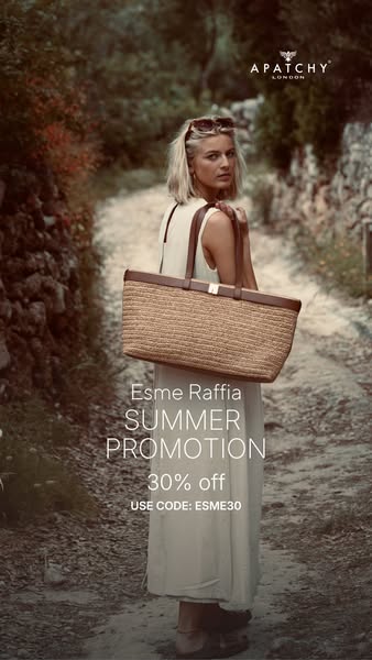 Esme Raffia, Now 30% Off