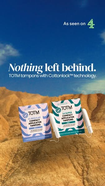Clean standards, finally applied to period care.