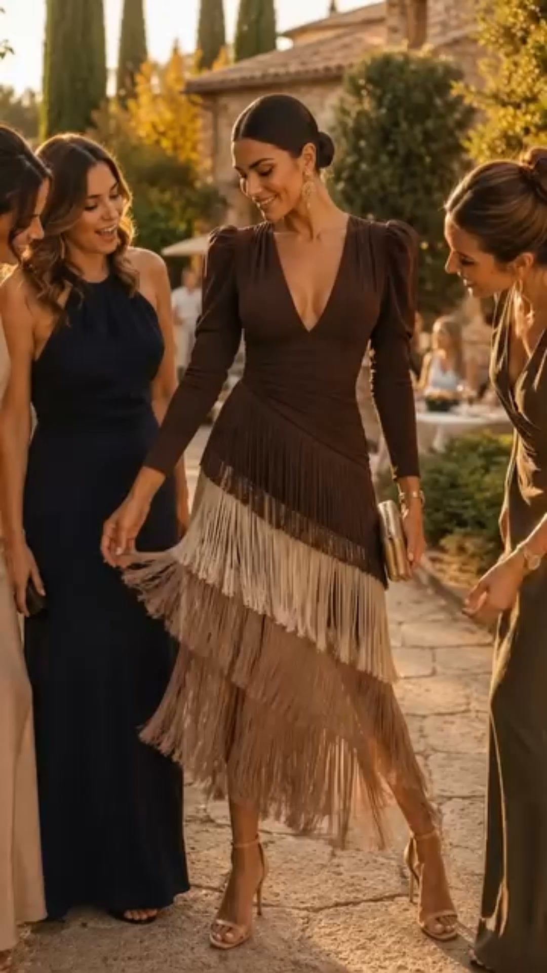 https://emmasantini.com/products/dora-vestido El vestido que cobra vida al caminar Consulta las tallas disponibles